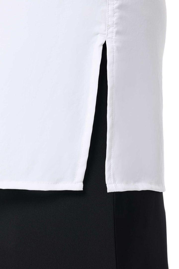 Women's Tunic Long Sleeve Shirt | White