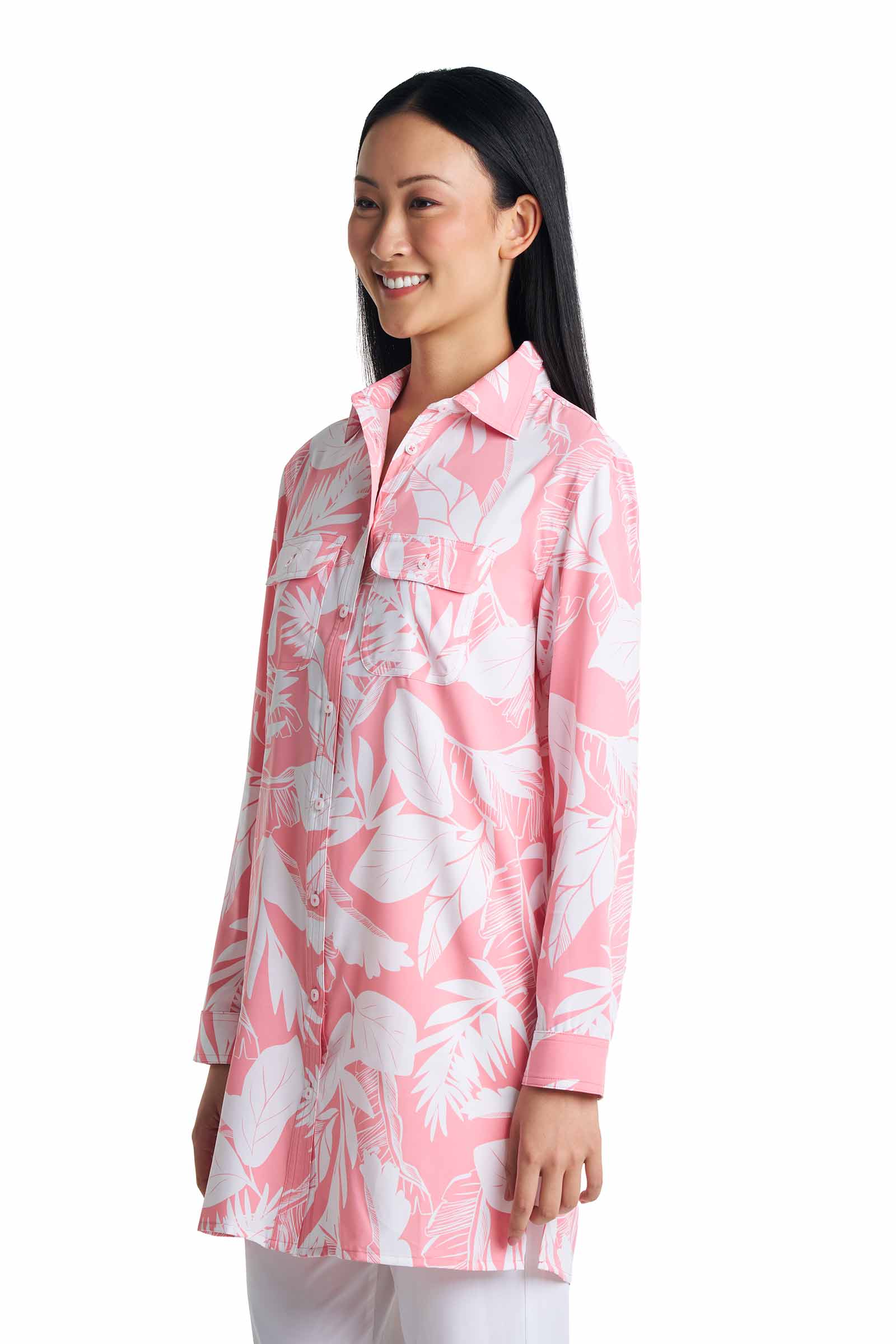 Color_Flamingo Pink Palm Paradise