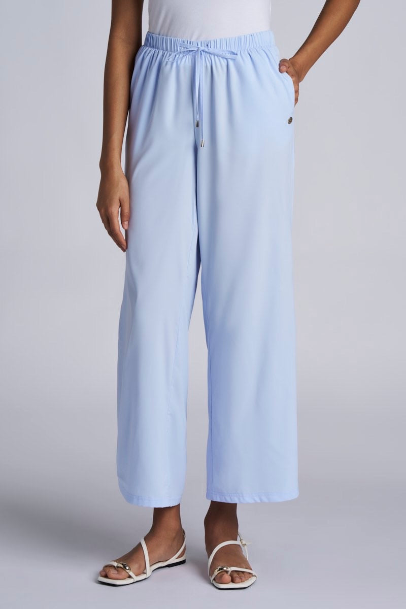 試着のみPOSTELEGANT Cupro Extra Wide Trouser Wide-Leg Cupro Pants | Garnet Hill