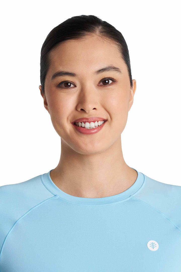 Women's Fitness Long Sleeve T-Shirt | Arctic Blue