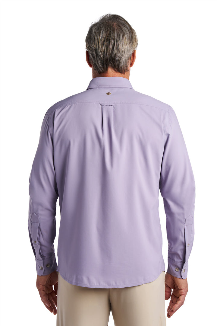 Men's Long Sleeve Shirt | Lavender Gray