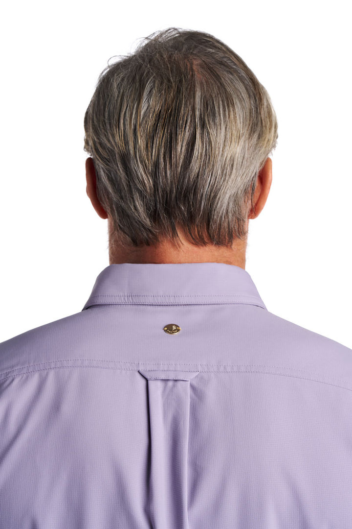 Men's Long Sleeve Shirt | Lavender Gray