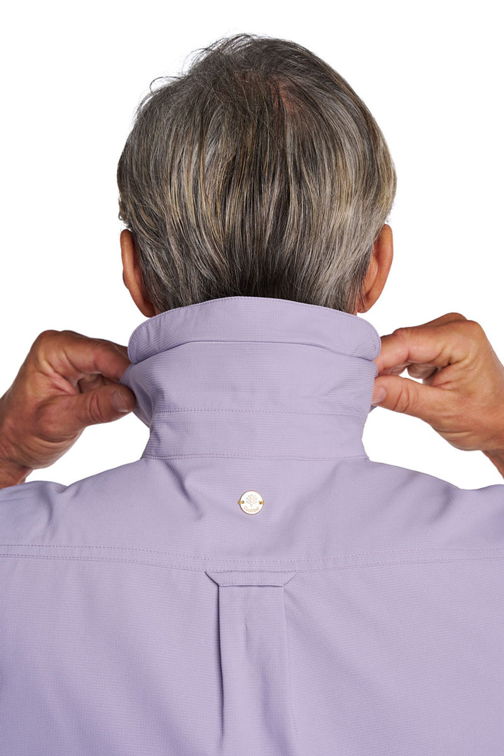 Men's Long Sleeve Shirt | Lavender Gray