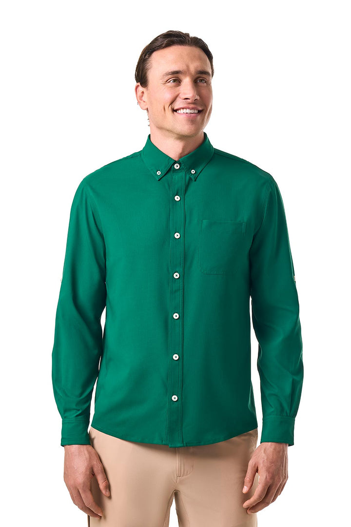 Men's Long Sleeve Shirt | Eden Green