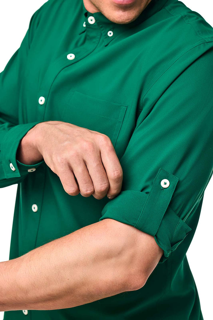 Men's Long Sleeve Shirt | Eden Green