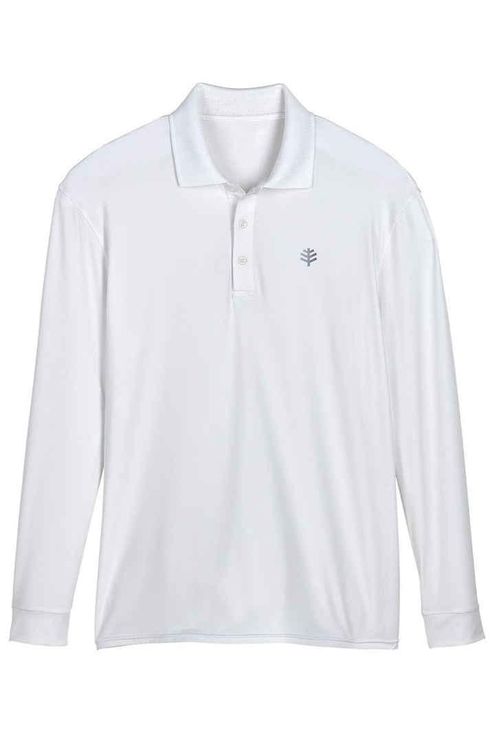 Men's Erodym Long Sleeve Golf Polo UPF 50+ Coolibar