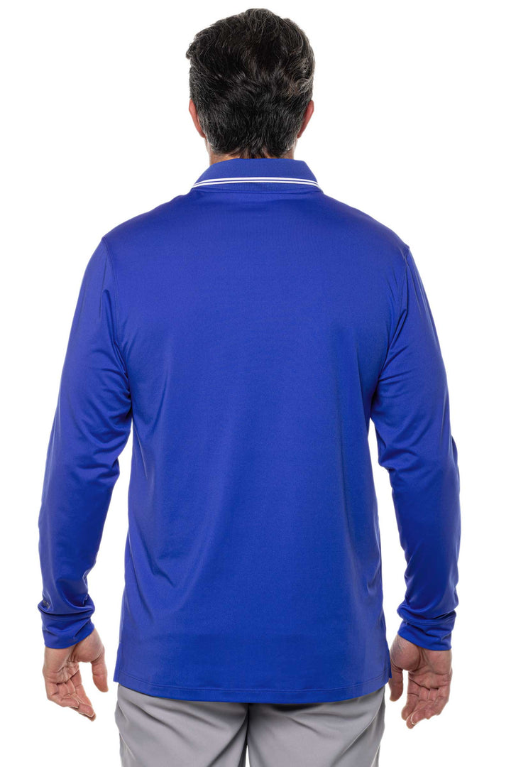 Men's Erodym Long Sleeve Golf Polo UPF 50+ Coolibar