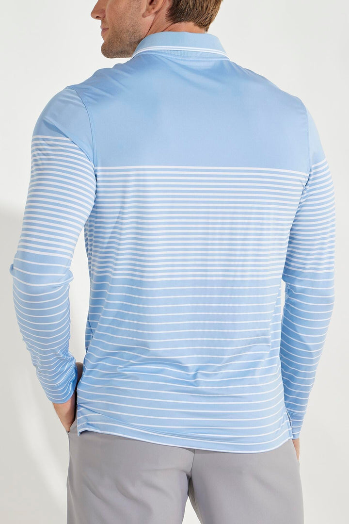 Men's Erodym Long Sleeve Golf Polo UPF 50+ Coolibar