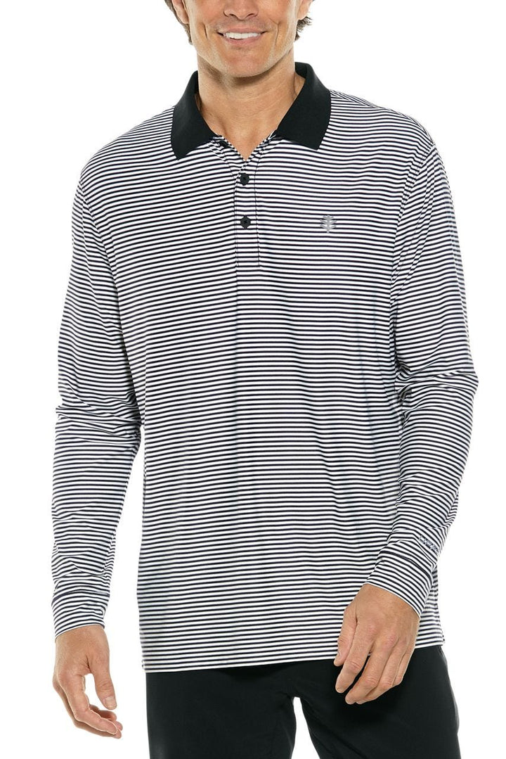 Men's Erodym Long Sleeve Golf Polo UPF 50+ Coolibar