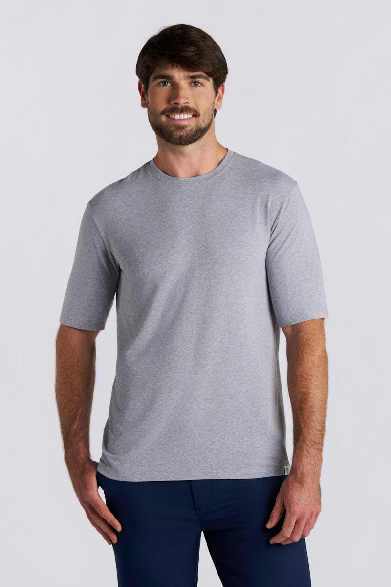 Men's Morada Everyday Short Sleeve T-Shirt | Navy UPF 50+