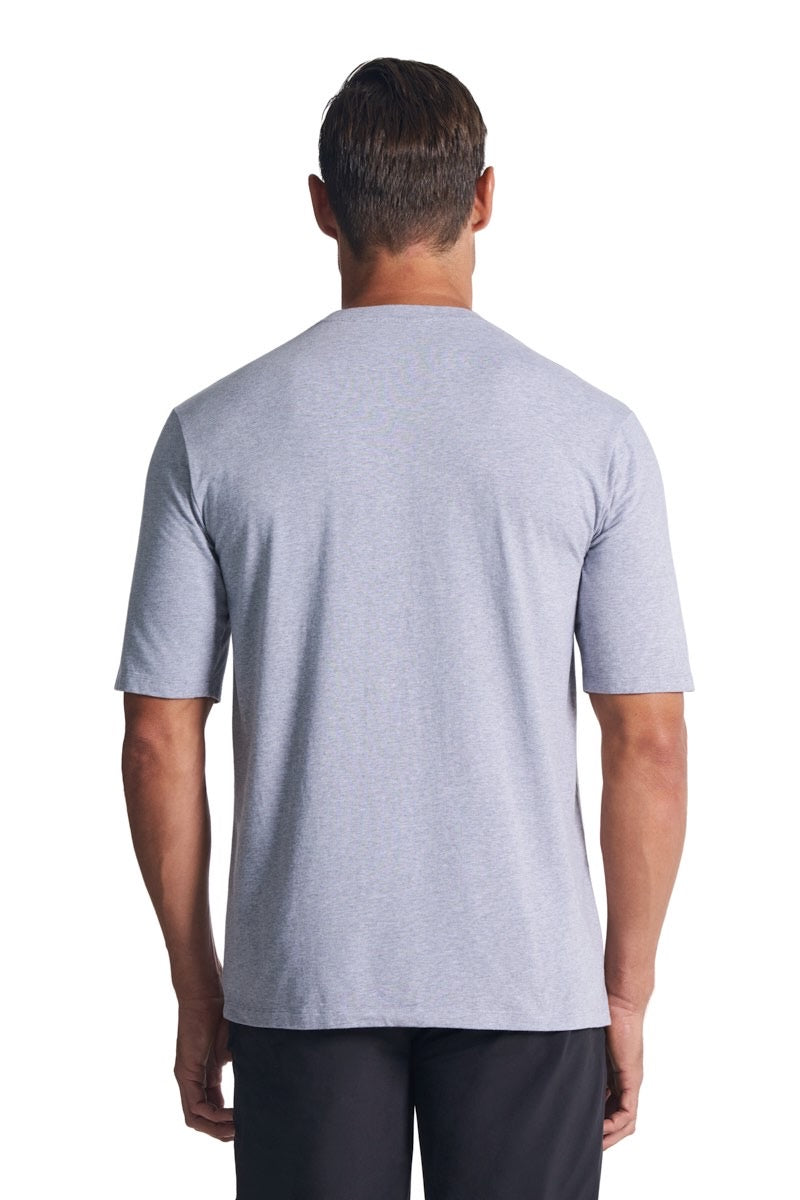 Men's Morada Everyday Short Sleeve T-Shirt | Grey Heather UPF 50+