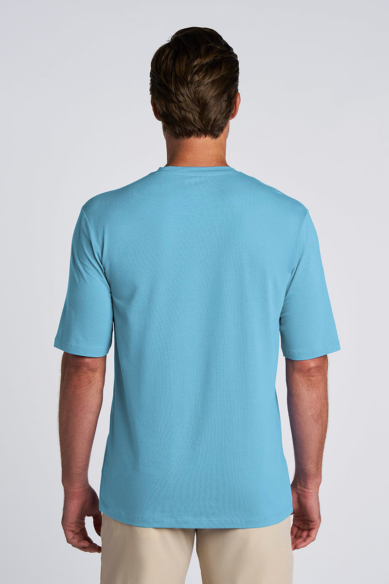 Men's Morada Everyday Short Sleeve T-Shirt | Blue Dusk UPF 50+