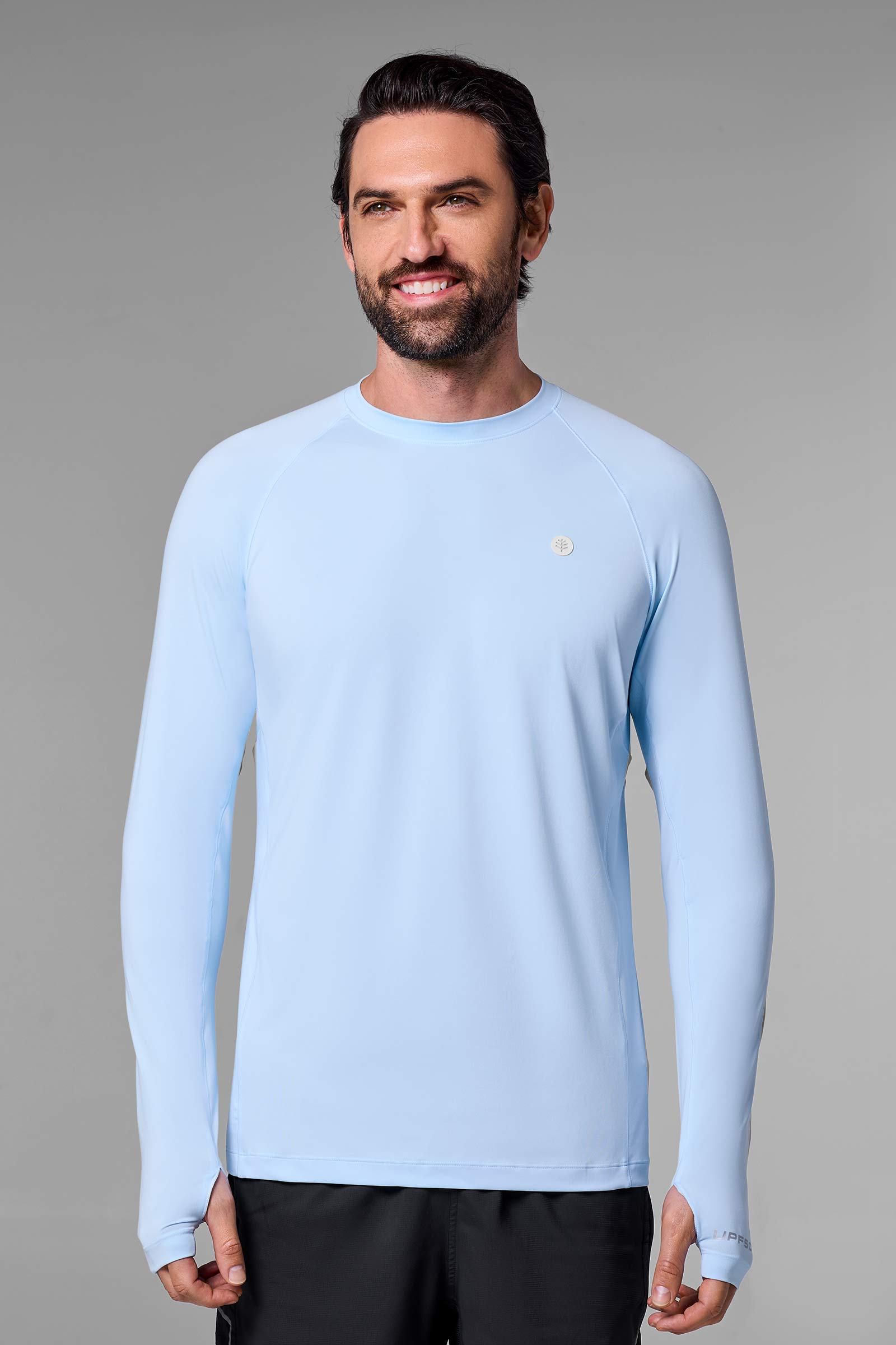 Men's Performance Long Sleeve Sun Shirt | Skyride UPF 50+