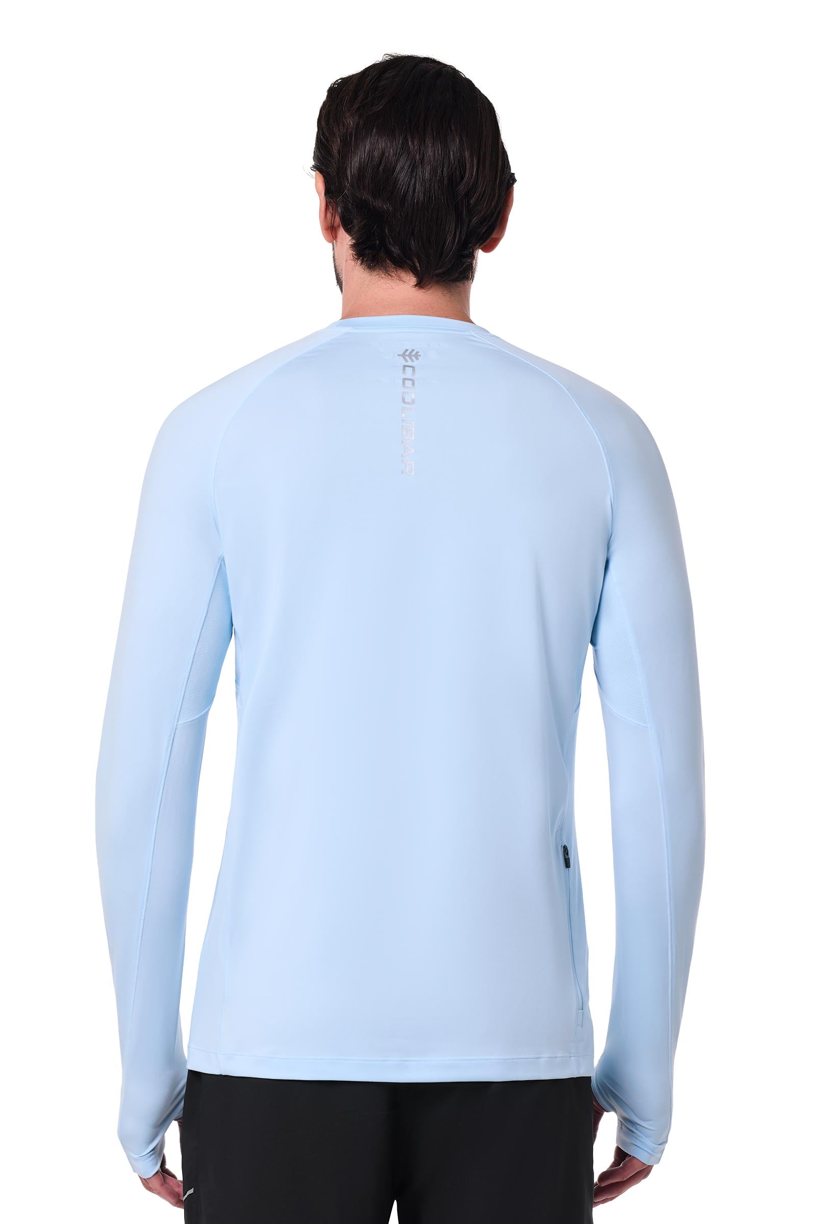 Men's Agility Long Sleeve Performance T-shirt | White UPF 50+