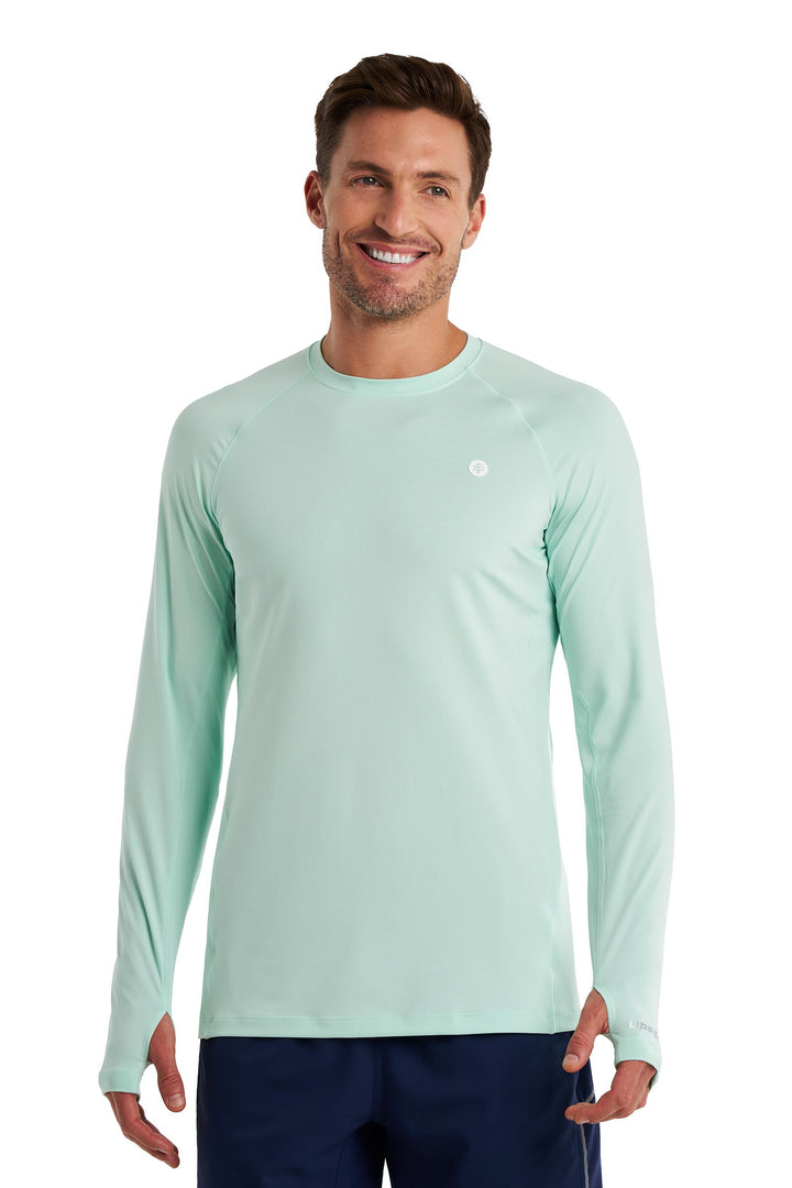 Men's Performance Long Sleeve Sun Shirt | Honeydew