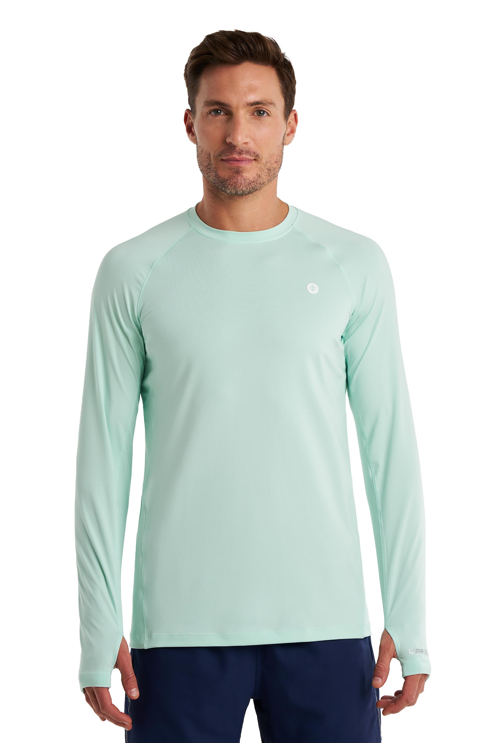 Men's Performance Long Sleeve Sun Shirt | Skyride UPF 50+