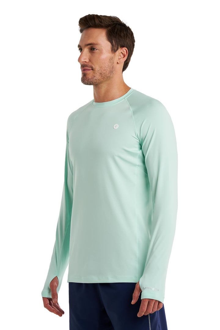 Men's Performance Long Sleeve Sun Shirt | Honeydew