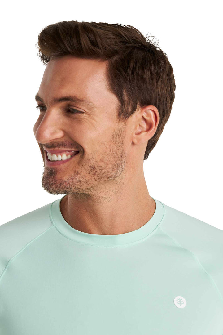 Men's Performance Long Sleeve Sun Shirt | Honeydew