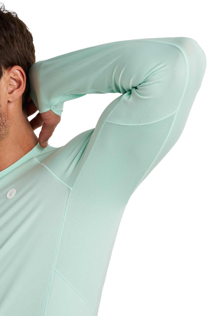 Men's Performance Long Sleeve Sun Shirt | Honeydew