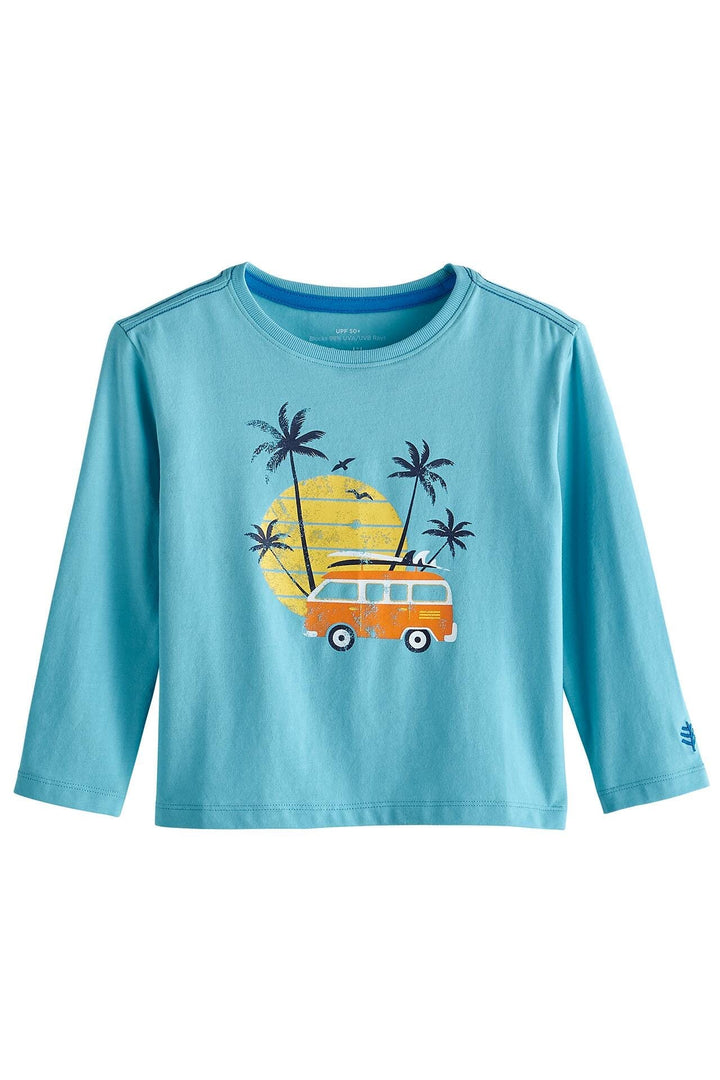 Toddler Coco Plum Everyday Long Sleeve Graphic T-Shirt UPF 50+