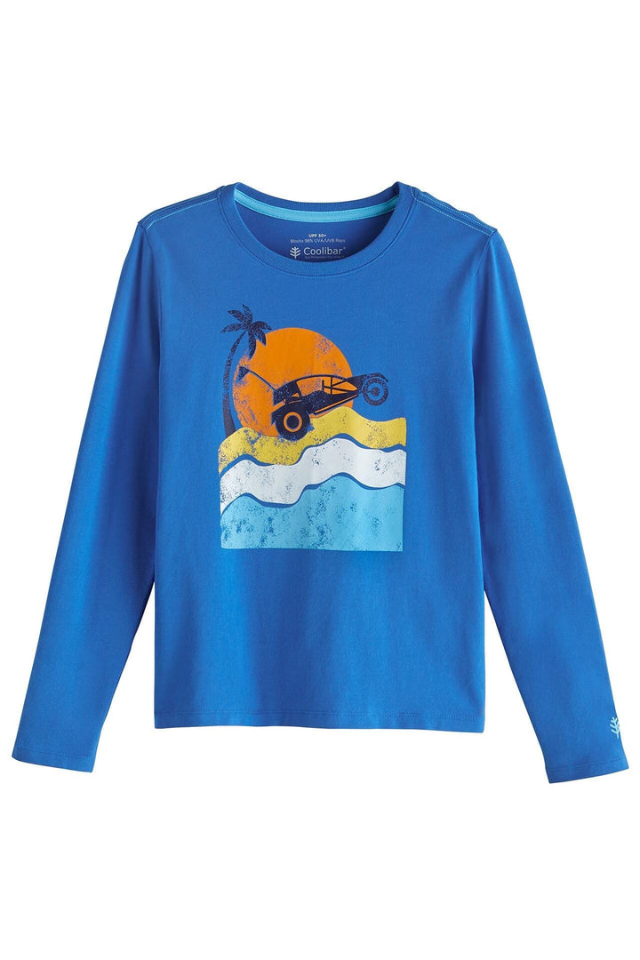 Kid's Coco Plum Everyday Long Sleeve Graphic T-Shirt UPF 50+