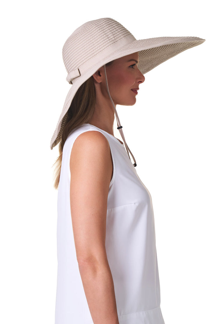 Women's Ultra Wide Sun Hat | Tan
