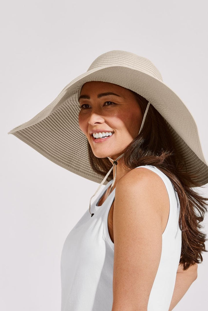 Women's Convertible Roll-up Shelby Shapeable Poolside Hat UPF 50+
