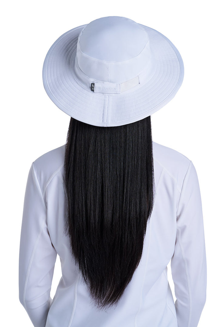 Brighton Chlorine Resistant Pool Hat | White UPF 50+