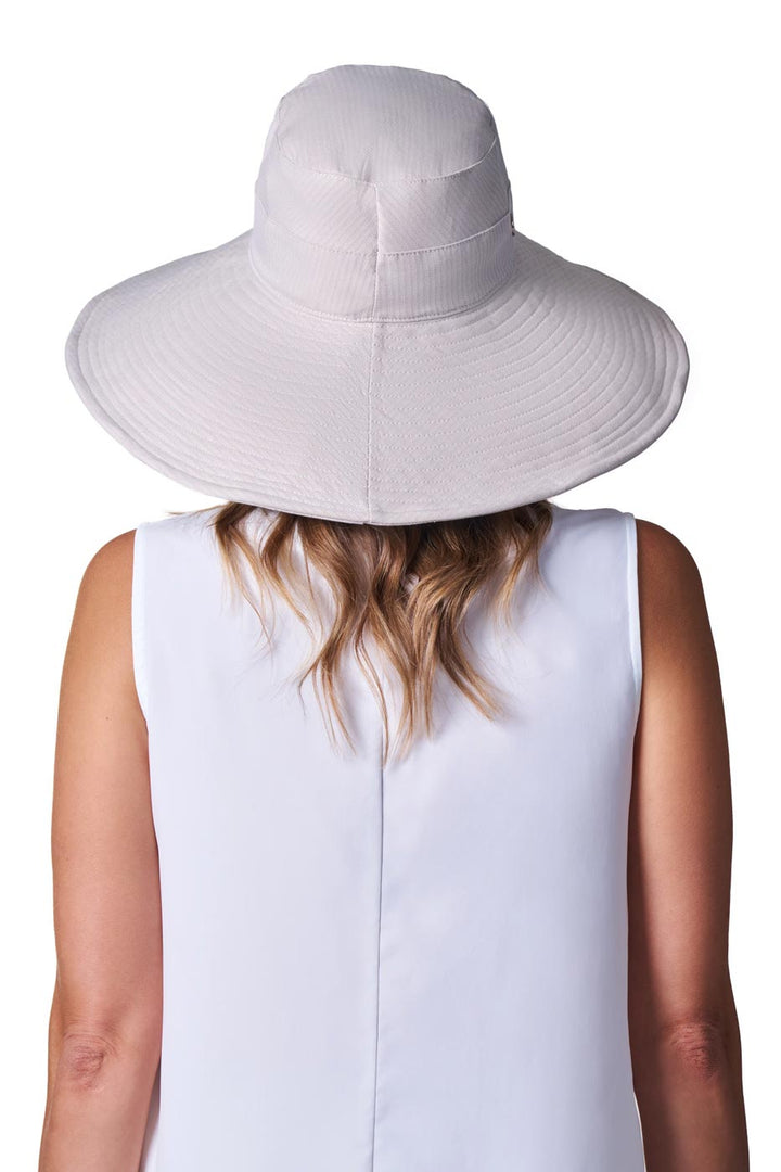 Women's Beach Hat | Natural Modern Herringbone