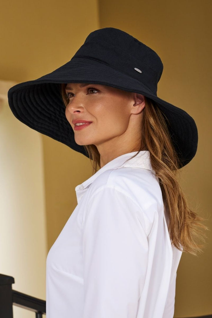 Women's Beach Hat | Black