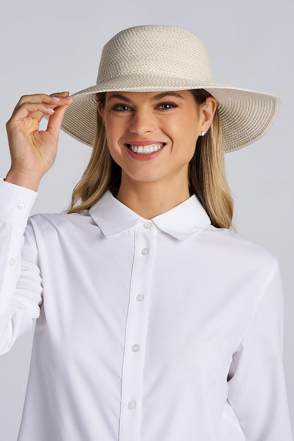 Bundle 3 pc Floppy Sun Hats Macgin Big Floppy Sun Hat, Summer Wide Brim Beach Cap  main image 4