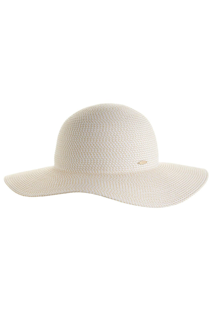 Coolibar UPF 50+ Women&s Beach Hat - Sun, One Size / White