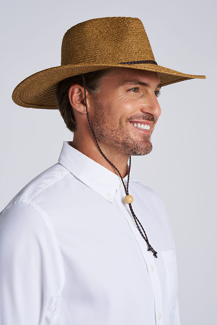 Comber Wide Brim Braided Sun Hat | Natural UPF 50+ display picture 3