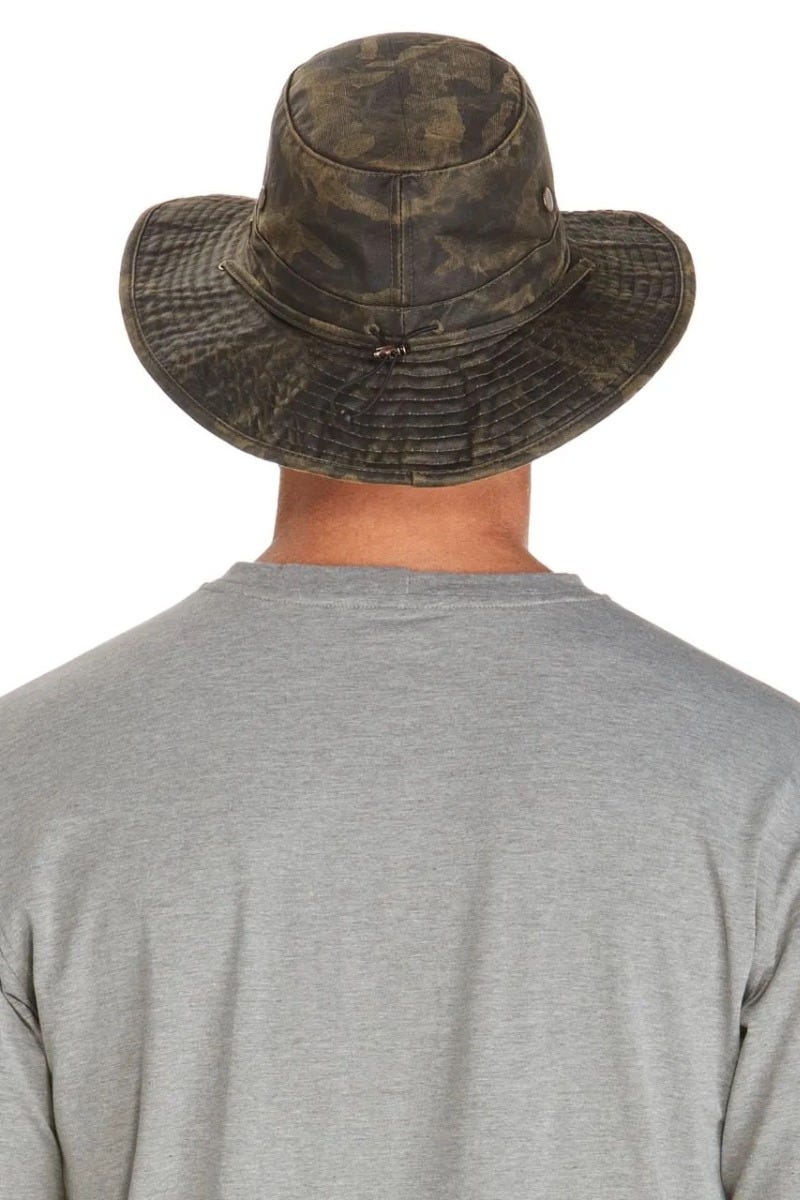 Men's Outback Camo Boonie Hat UPF 50+ Coolibar