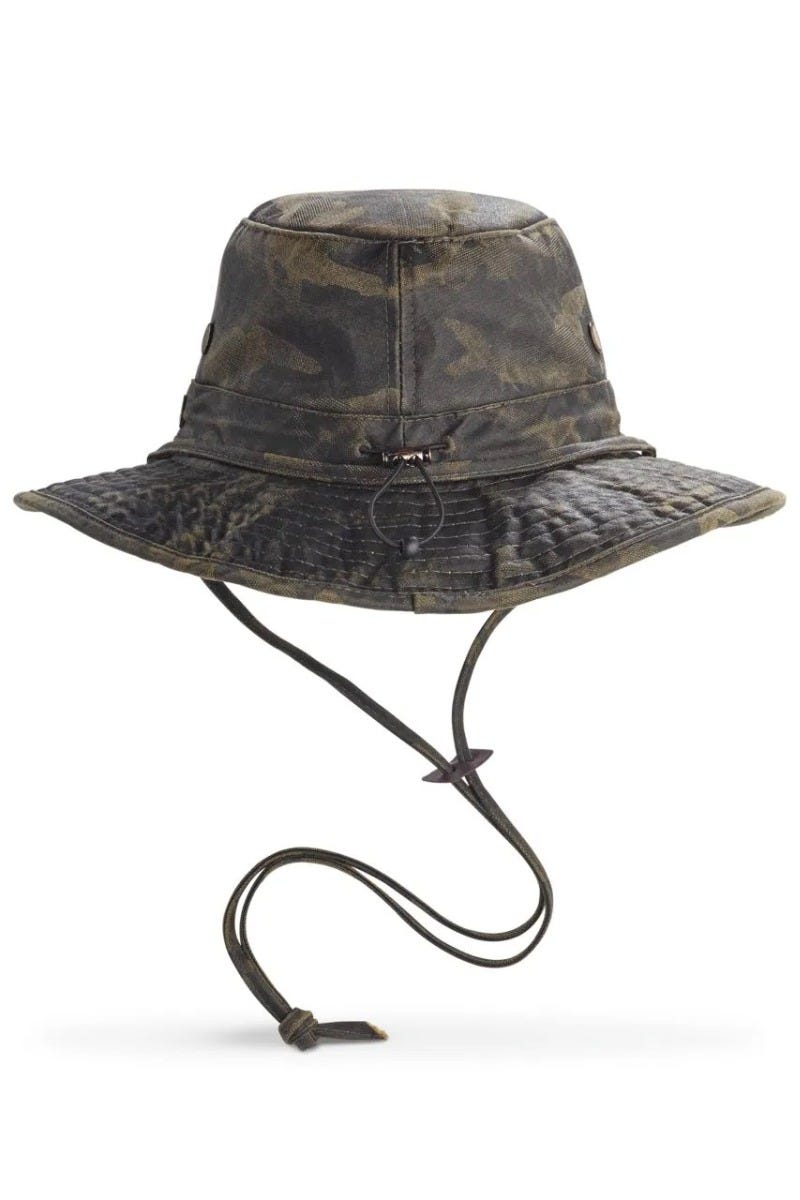 Men's Outback Camo Boonie Hat UPF 50+ Coolibar