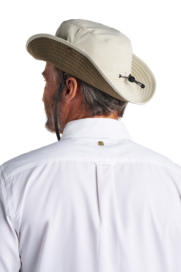 Chase Featherweight Bucket Hat| Stone/Khaki