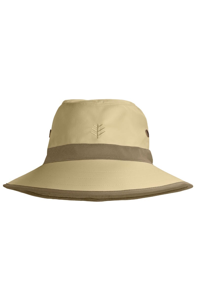 Coolibar Matchplay Golf Hat Tan / L/XL