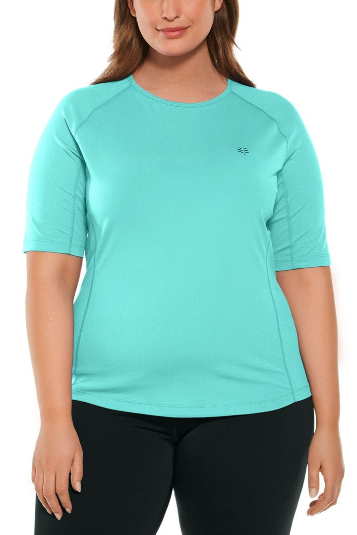 Women's Hightide Short Sleeve Swim Shirt UPF 50+