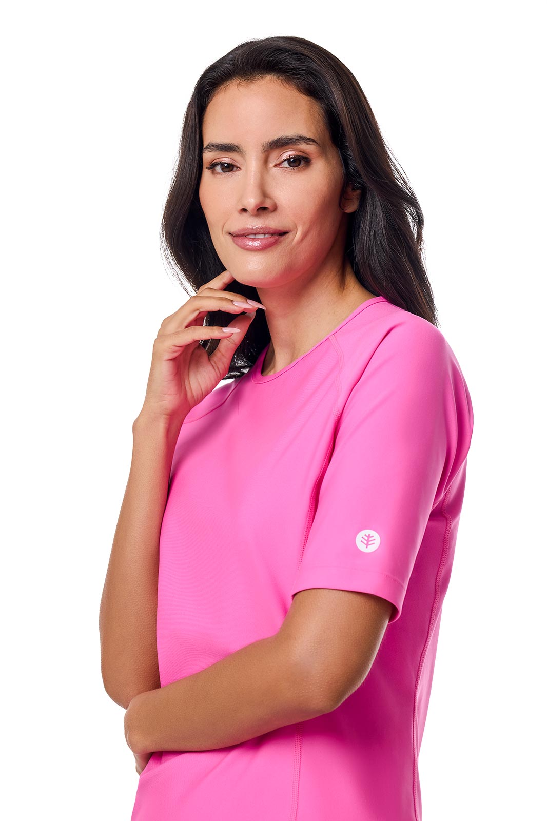 Sea Glass Pink Short Sleeve Top main image 1