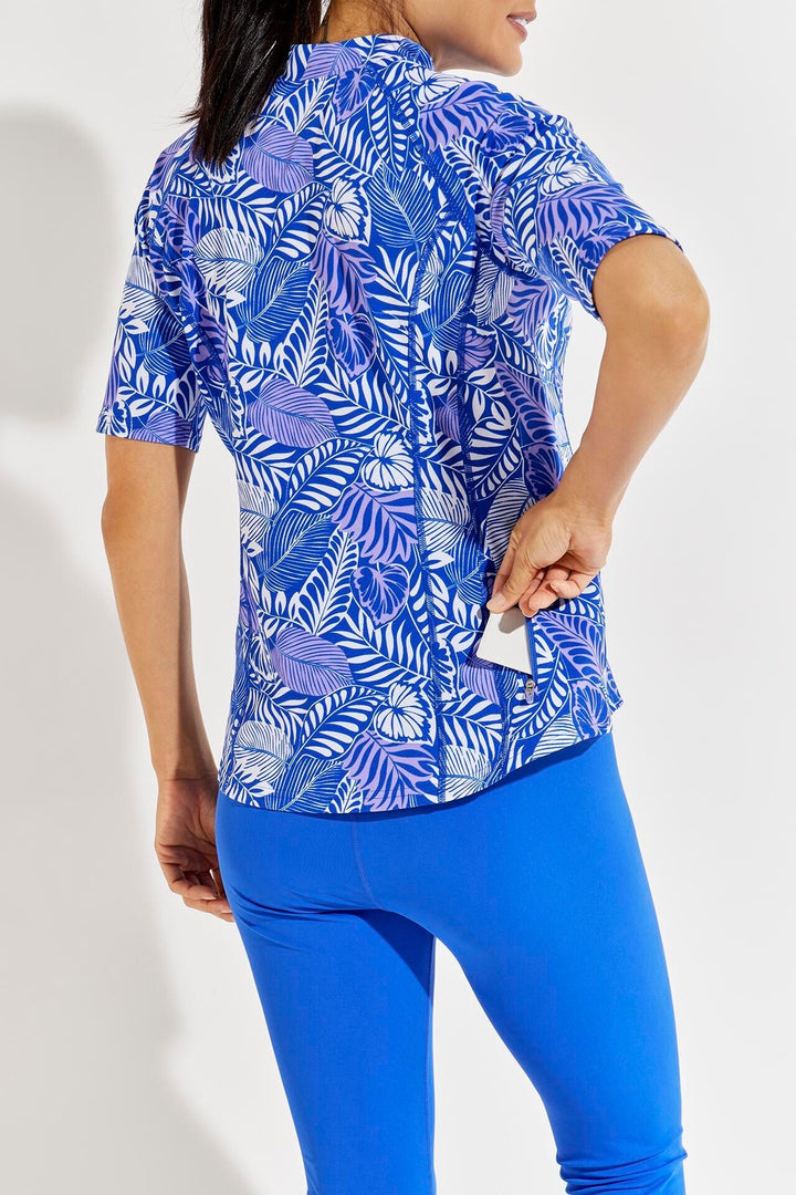 Women's Freestyle Short Sleeve Rash Guard UPF 50+ Coolibar