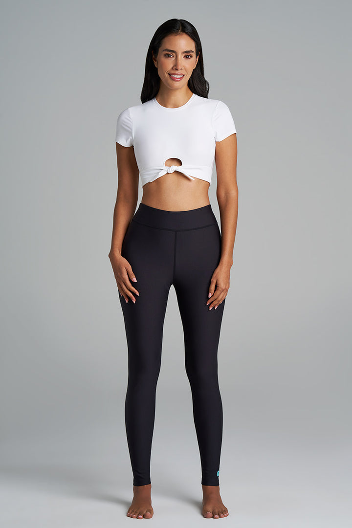 Women's Swim Tights | Black