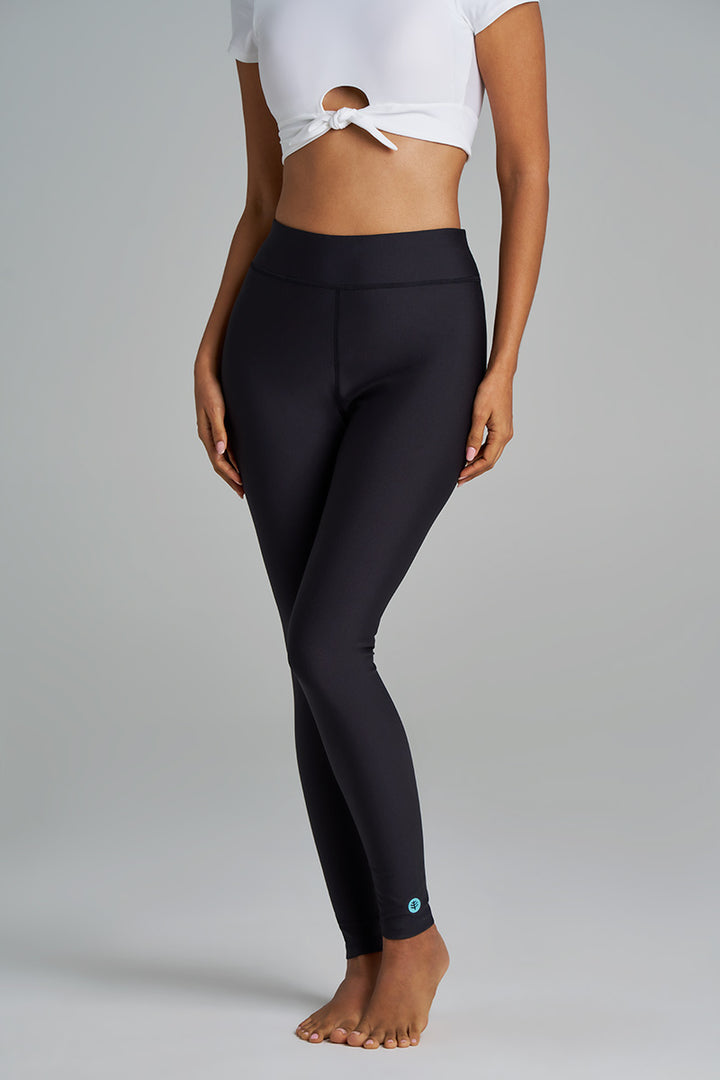 Women's Swim Tights | Black