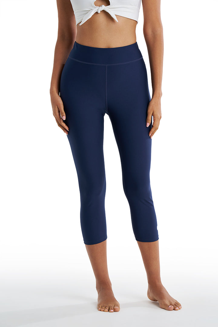 Women's Swim Capris | Navy