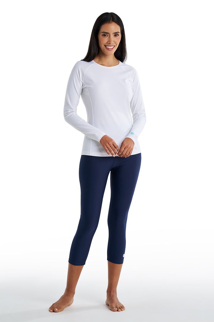 Women's Swim Capris | Navy