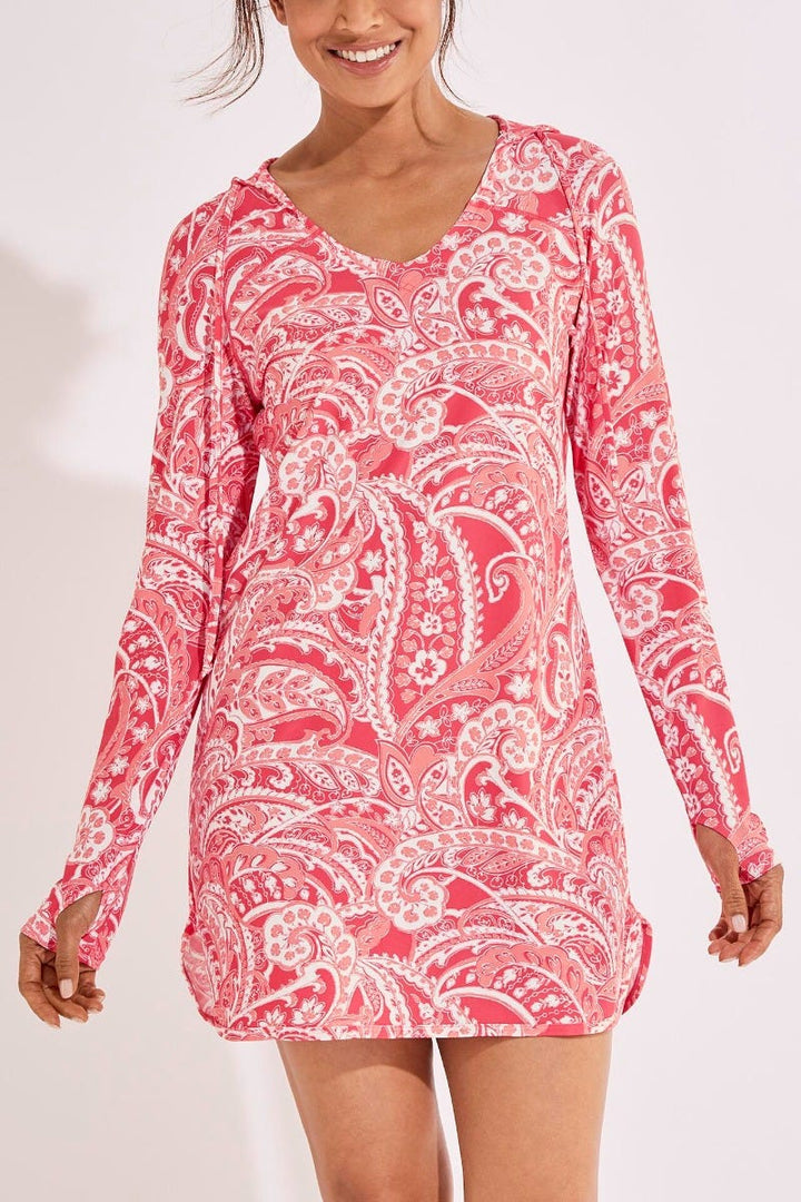 Color_Radiant Coral Summertime Paisley