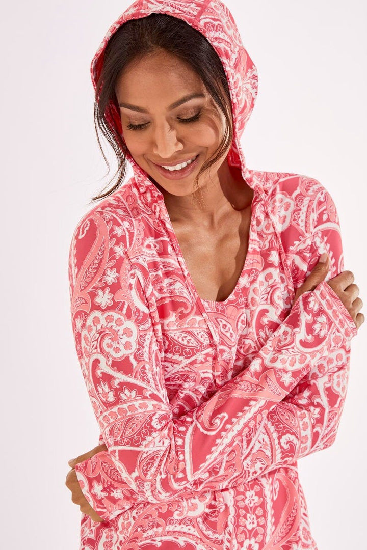 Color_Radiant Coral Summertime Paisley
