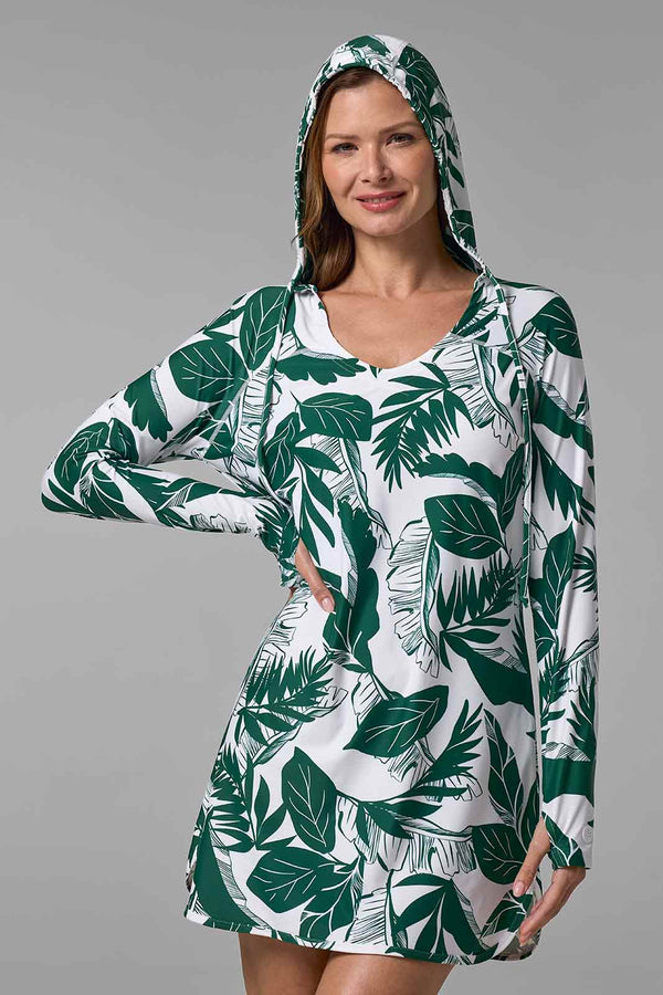leopard lounge palm beach dress code Women's Seacoast Swim Cover-Up Dress main image 0