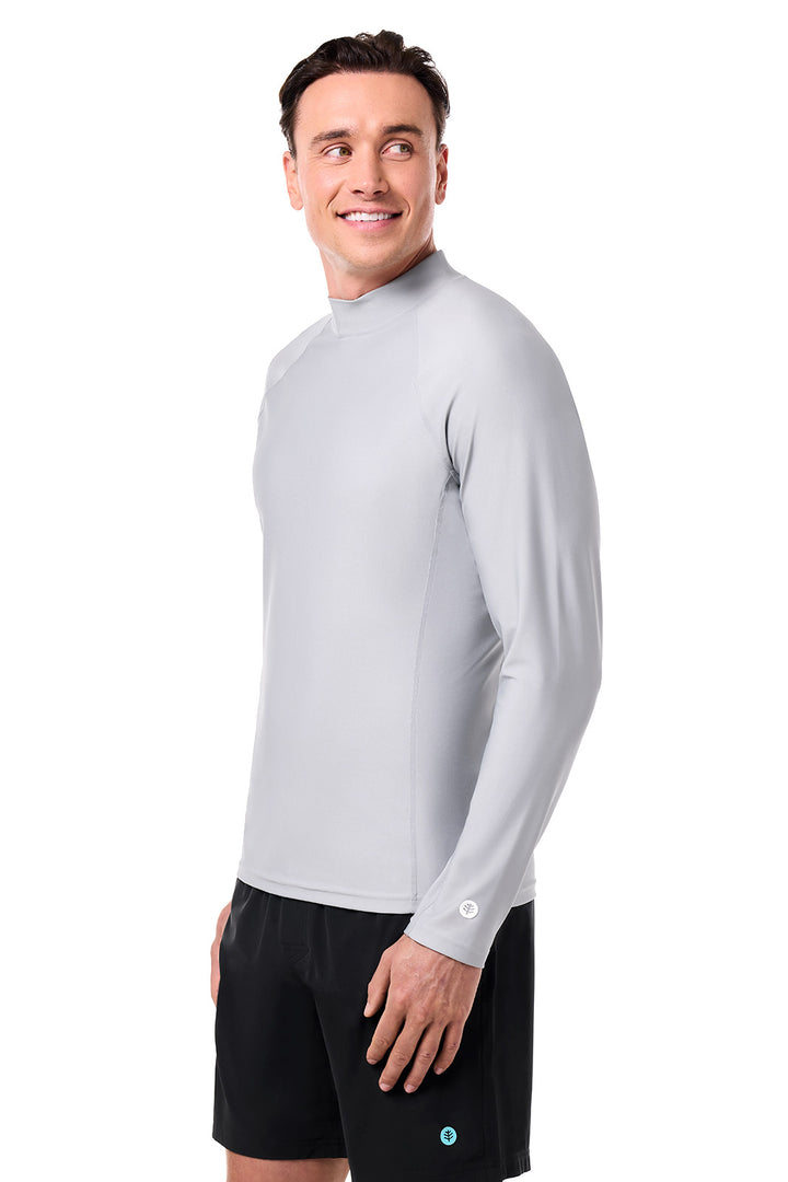 Men's Tulum Long Sleeve Surf Rash Guard | Slate UPF 50+