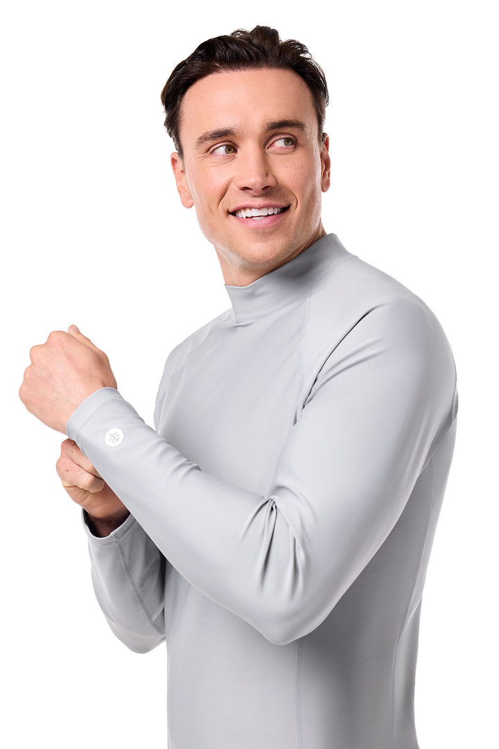 Men's Tulum Long Sleeve Surf Rash Guard | Slate UPF 50+