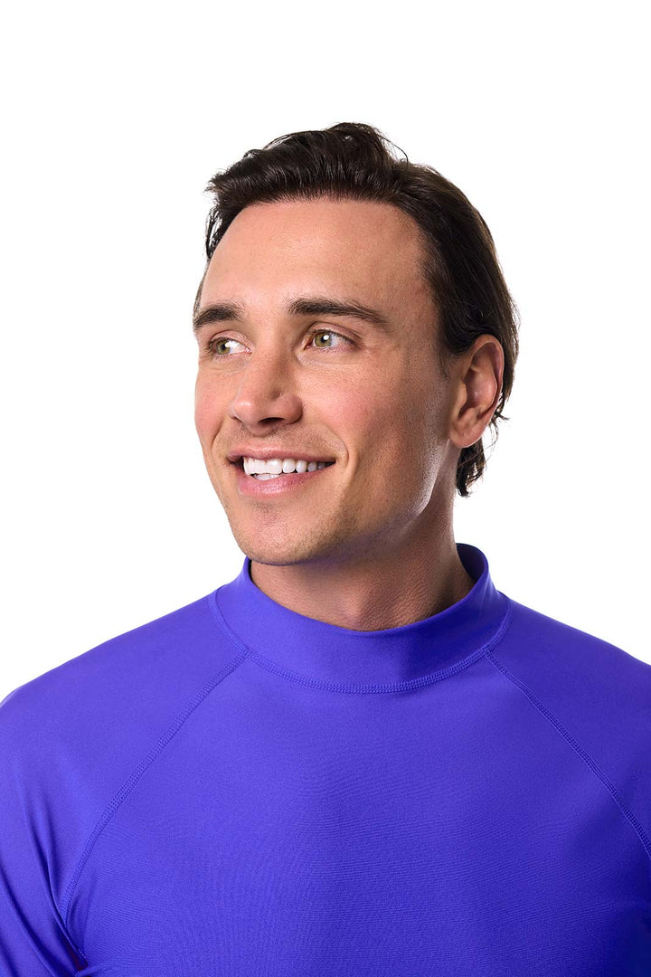 Men's Tulum Long Sleeve Surf Rash Guard | Slate UPF 50+